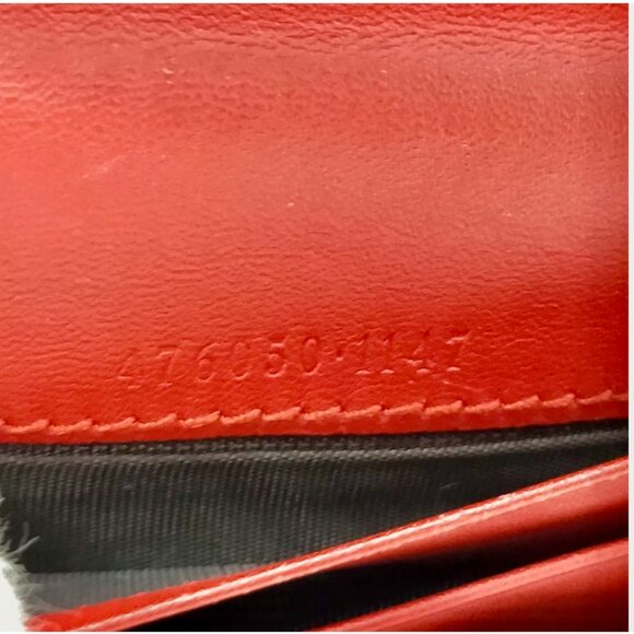 Gucci Guccissima PVC and Leather with Sparkly Cherry Compact Wallet - Picture 16 of 16